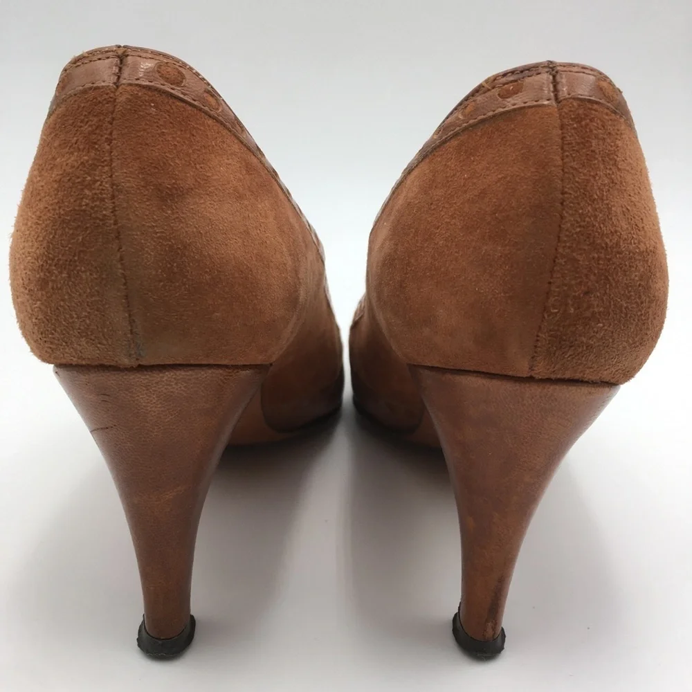 Vintage Stanley Philipson Leather Suede‎ Heels